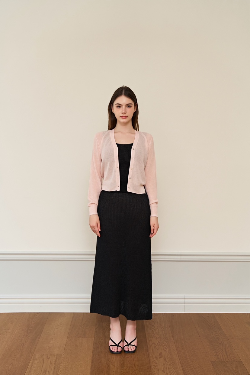 MAYBE&amp;CO韓國直郵㊣女裝新品人氣休閑25春夏時尚針織衫MAYBE&amp;CO針織衫