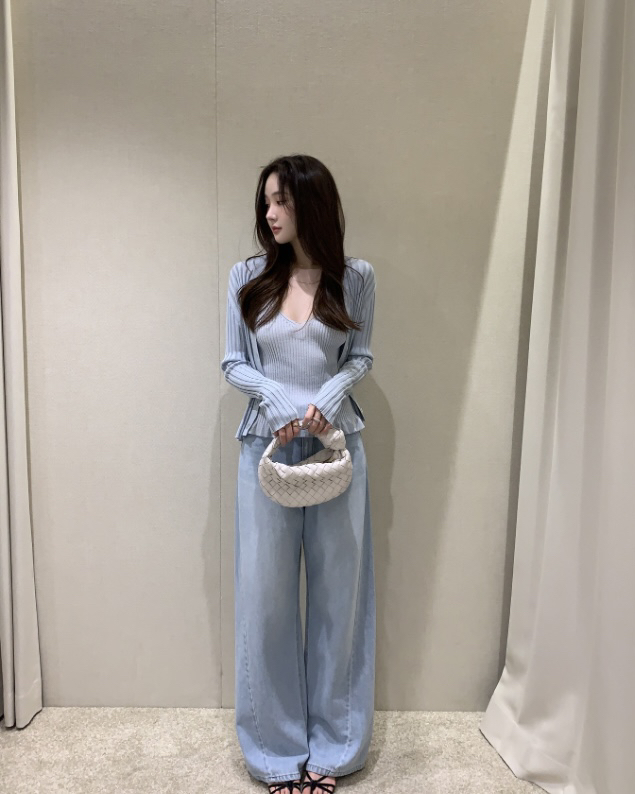 MAYBE&CO韓國直郵㊣東大門實拍女裝新品人氣熱賣套裝套裝MAYBE&CO套裝