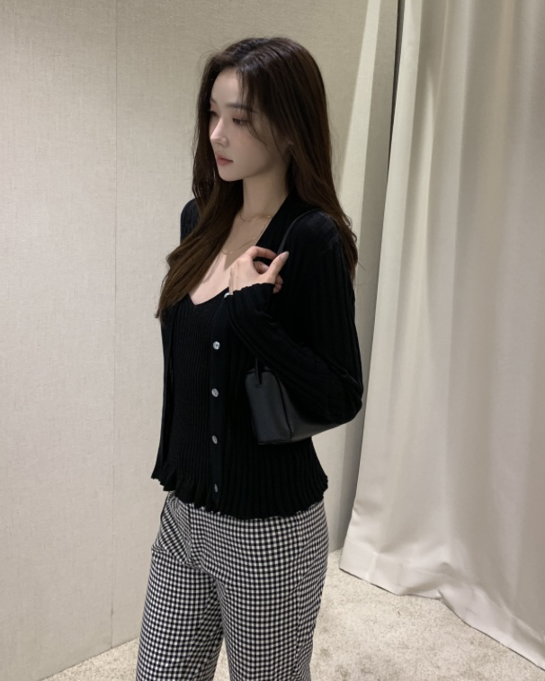 MAYBE&CO韓國直郵㊣東大門實拍女裝新品人氣熱賣套裝套裝MAYBE&CO套裝