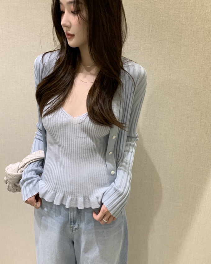 MAYBE&CO韓國直郵㊣東大門實拍女裝新品人氣熱賣套裝套裝MAYBE&CO套裝圖色2
