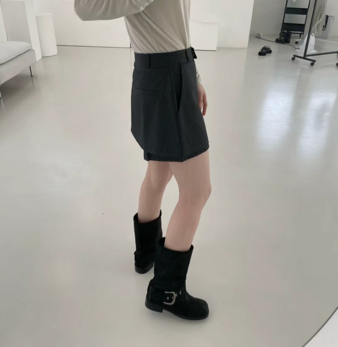 SAGE直郵韓國代購㊣女裝新款熱賣推薦休閑25春夏人氣時尚短裙SAGE短裙