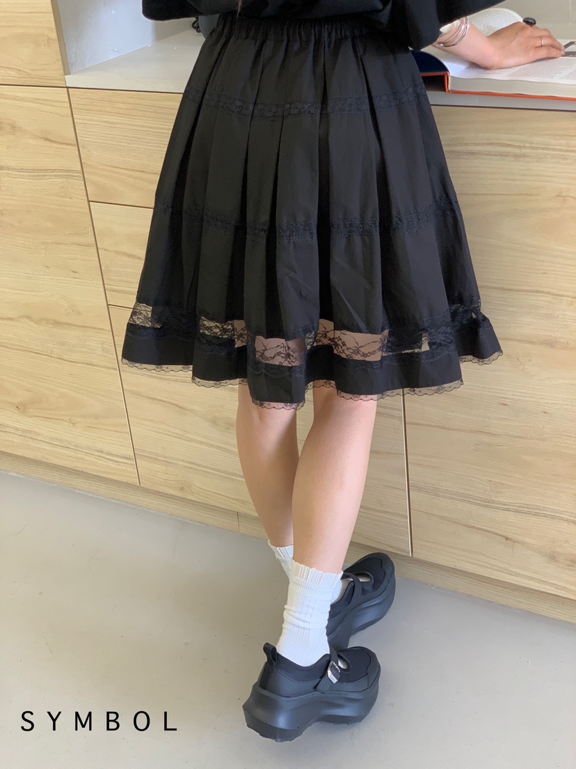 SYMBOL韓國直郵㊣東大門實拍女裝新款時尚推薦半身裙中短裙SYMBOL半身裙/中短裙