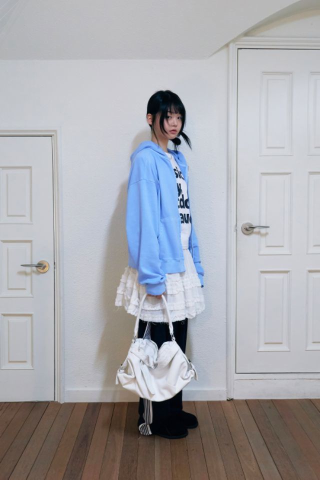 LIVE FOREVER直郵韓國代購㊣女裝新款25春夏時尚休閑人氣短裙LIVE FOR_EVER短裙