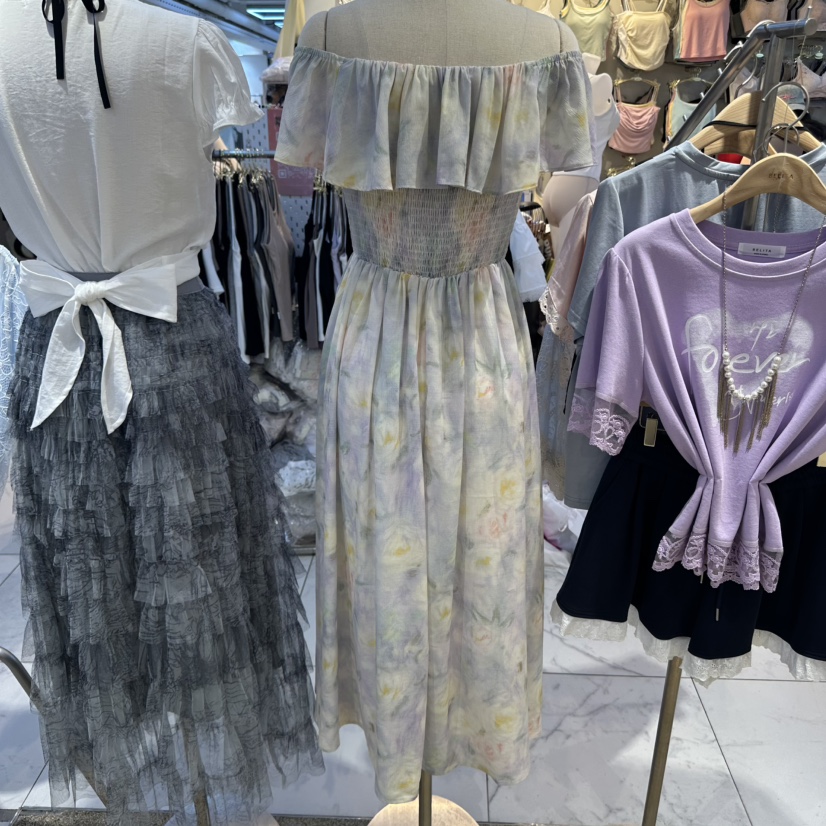 空韓國直郵㊣女裝新品休閑人氣熱賣25春夏時尚推薦連衣裙BELITA連衣裙