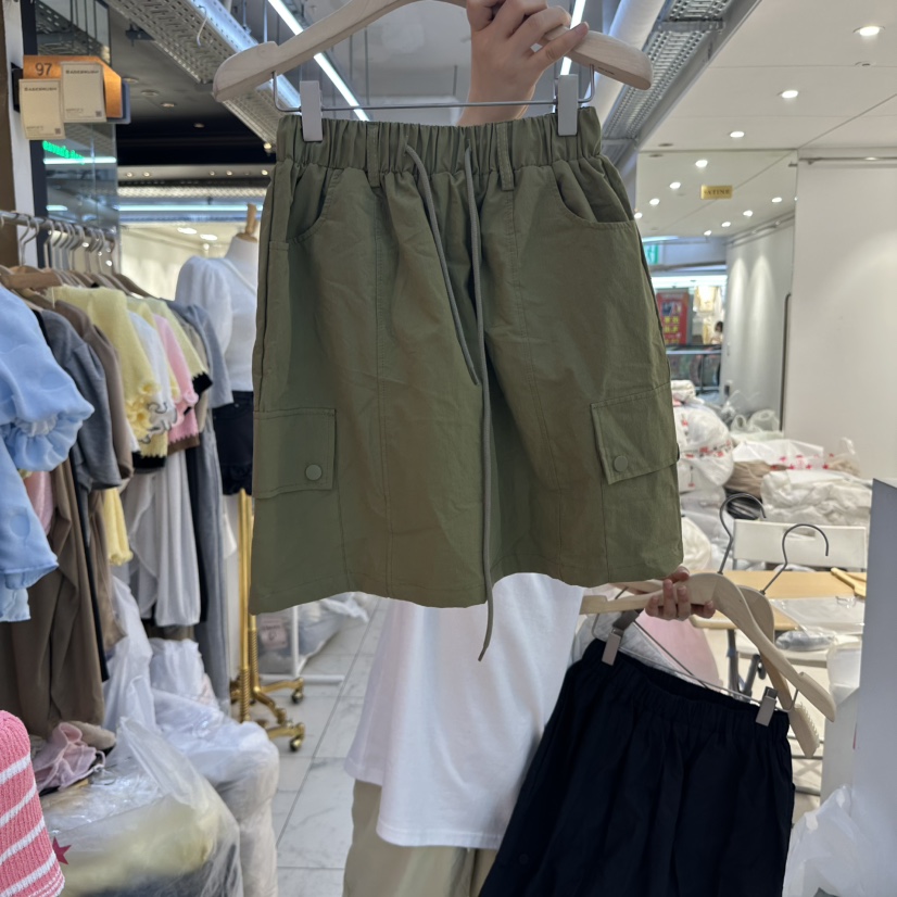 SAGE BRUSH韓國直郵㊣東大門實拍女裝新款休閑時尚25春夏短裙SAGE BRUSH短裙圖色2