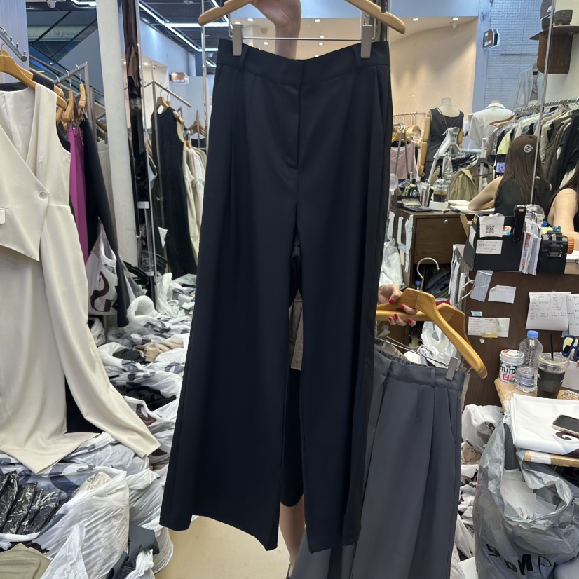 SANS韓國㊣直郵東大門代購女裝新款時尚休閑25春夏熱賣休閑褲SANS休閑褲圖色3