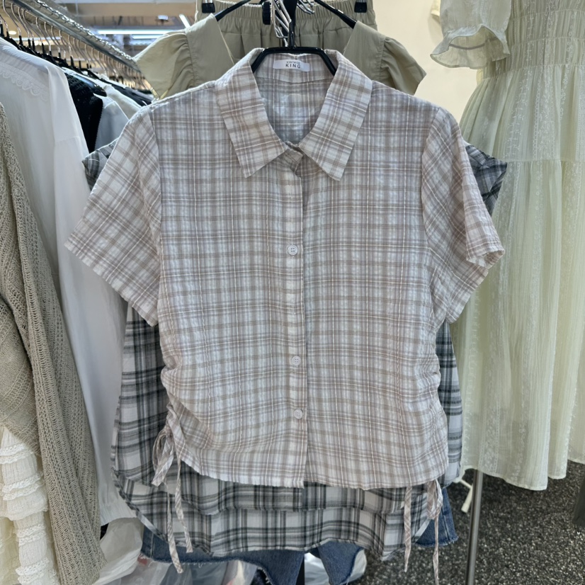 BELOVED韓國直郵㊣女裝新品休閑推薦25春夏時尚人氣襯衫蕾絲衫BELOVED襯衫/蕾絲衫