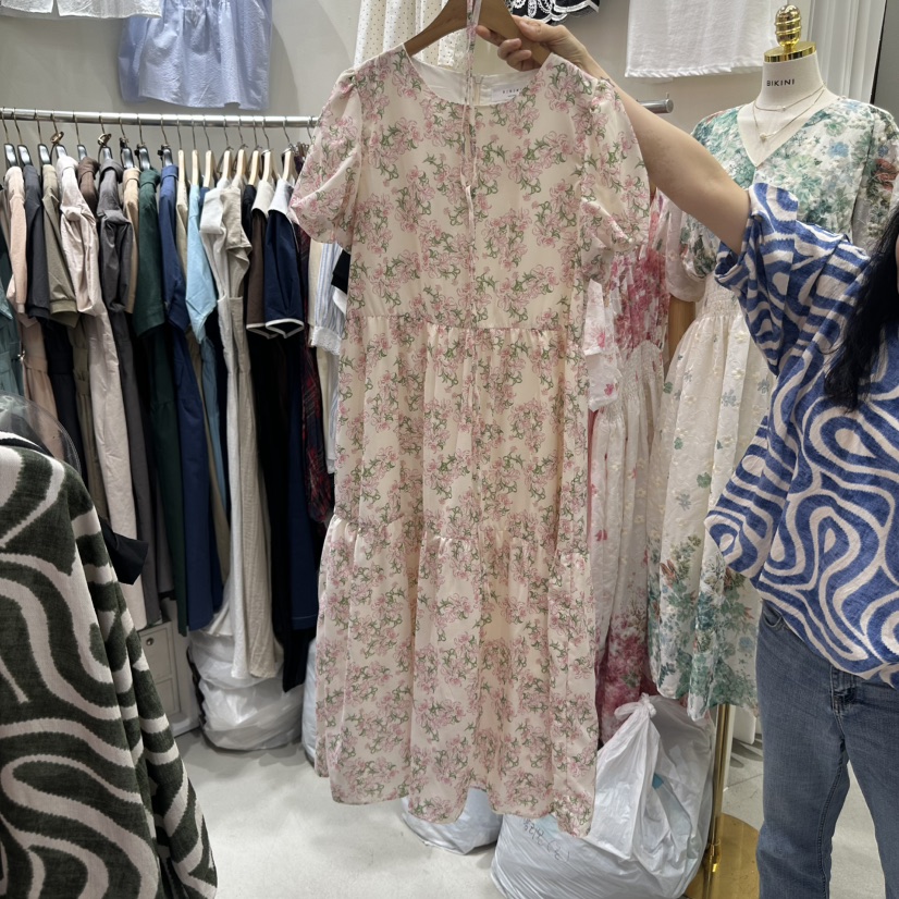 BIKINI韓國直郵㊣女裝新品推薦25春夏休閑熱賣人氣時尚連衣裙BIKINI連衣裙圖色2