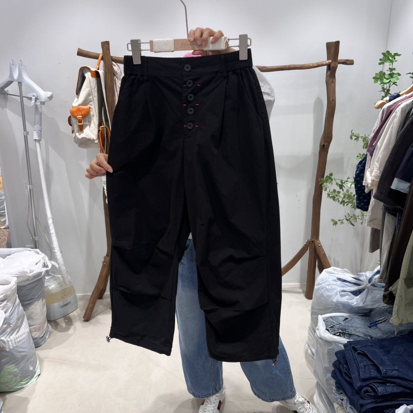 BLOOM直郵韓國代購㊣女裝新品休閑推薦人氣熱賣休閑褲工裝褲BLOOM-S休閑褲圖色2