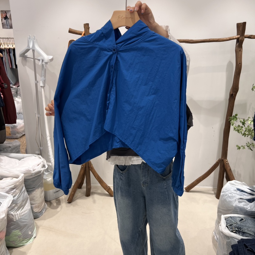 BLOOM韓國㊣直郵東大門代購女裝新品熱賣休閑人氣時尚上衣兜帽BLOOM上衣