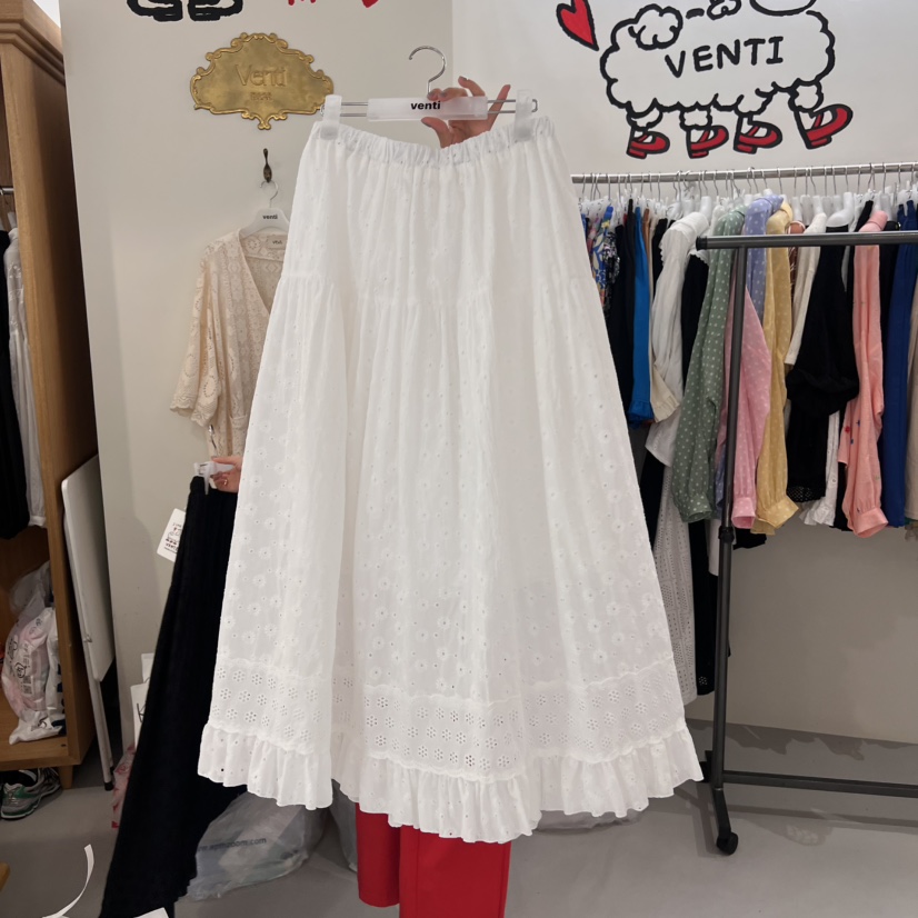 VENTI韓國直郵㊣女裝新款休閑熱賣推薦人氣時尚半身裙中短裙VENTI半身裙/中短裙