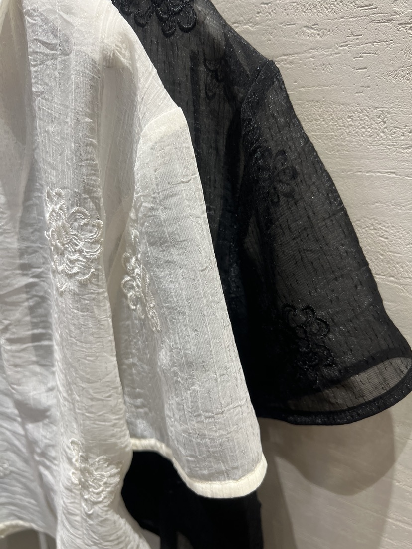 HI HIGH韓國直郵㊣東大門實拍女裝新品推薦襯衫蕾絲衫刺繡SEESTAR/hi high襯衫/蕾絲衫