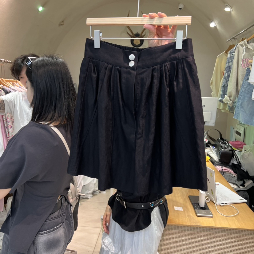 BLACKFRIDAY韓國㊣直郵東大門代購女裝新品推薦25春夏短褲海軍BLACK FRIDAY短褲圖色2