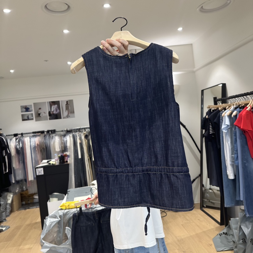 aube nunt韓國㊣直郵東大門代購女裝新款熱賣休閑吊帶背心aube nunt吊帶/背心