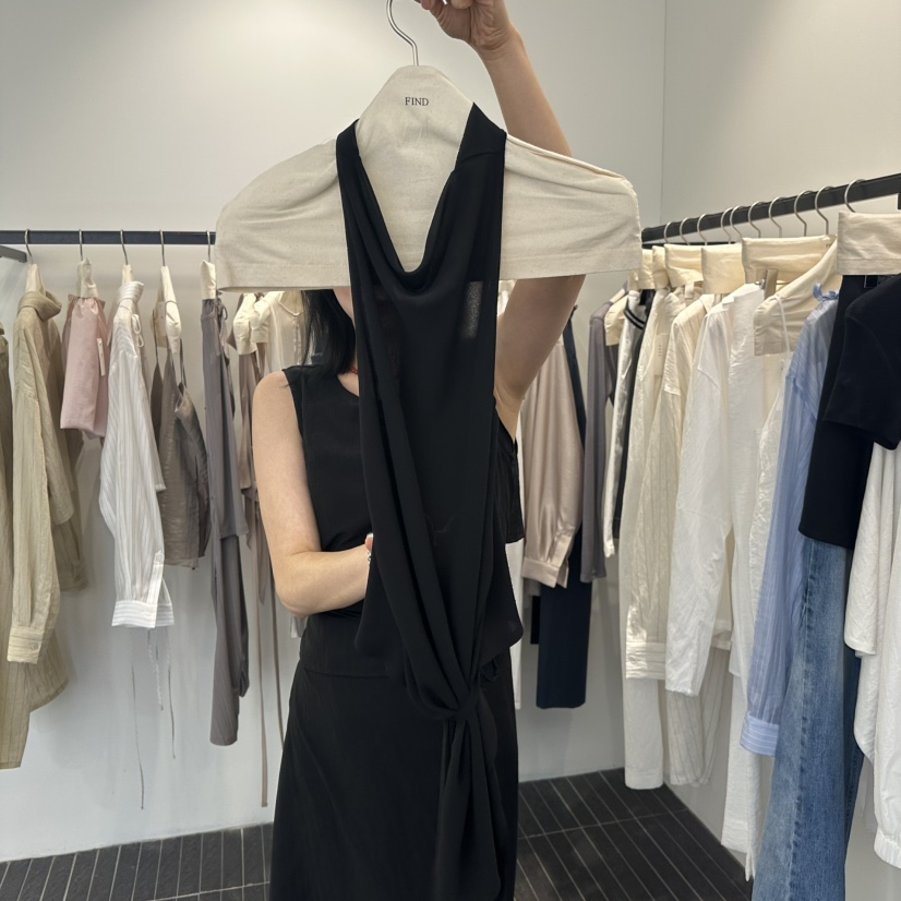 FIND-P韓國直郵㊣女裝新款休閑人氣時尚熱賣推薦25春夏吊帶背心FIND-P吊帶/背心圖色2