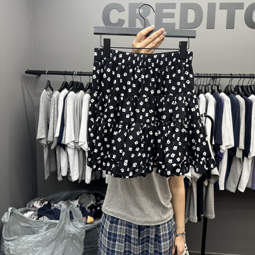 CREDITO直郵韓國代購㊣女裝新款推薦25春夏休閑時尚人氣裙褲CREDITO裙褲