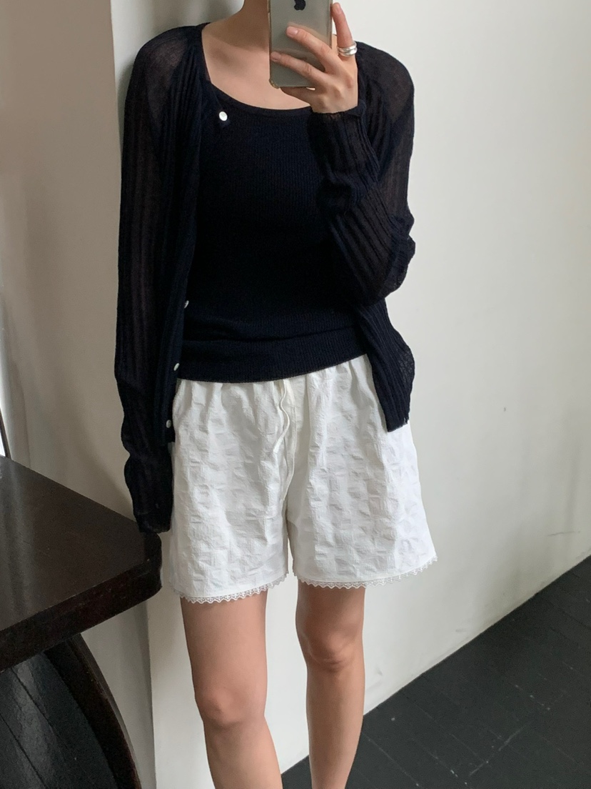 REGULARLY/PLACOR直郵韓國代購㊣女裝新款休閑時尚短褲蕾絲REGULARLY/PLACOR短褲