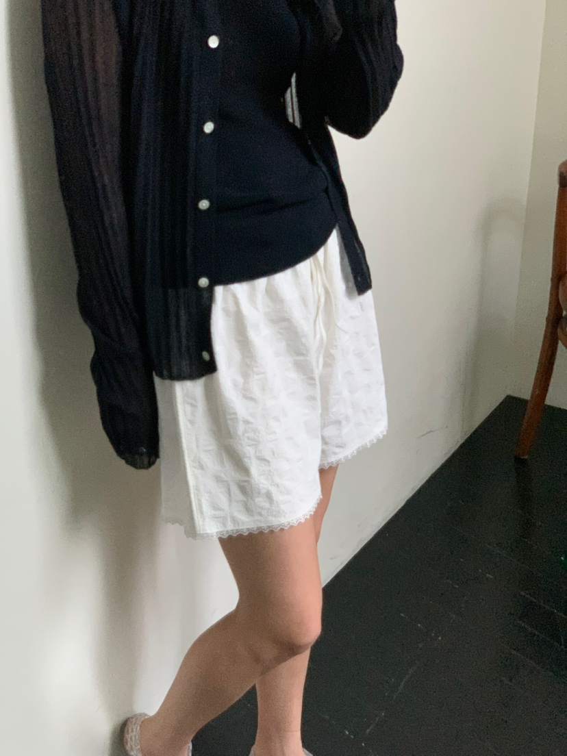 REGULARLY/PLACOR直郵韓國代購㊣女裝新款休閑時尚短褲蕾絲REGULARLY/PLACOR短褲