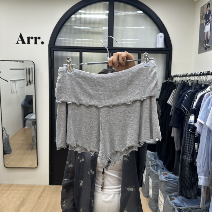 ARR韓國直郵㊣東大門實拍女裝新品休閑推薦25春夏熱賣時尚短褲ARR短褲圖色3