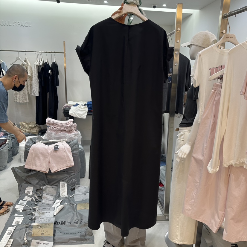 VISUAL SPACE直郵韓國代購㊣女裝新品熱賣休閑推薦人氣連衣裙VISUAL SPACE連衣裙