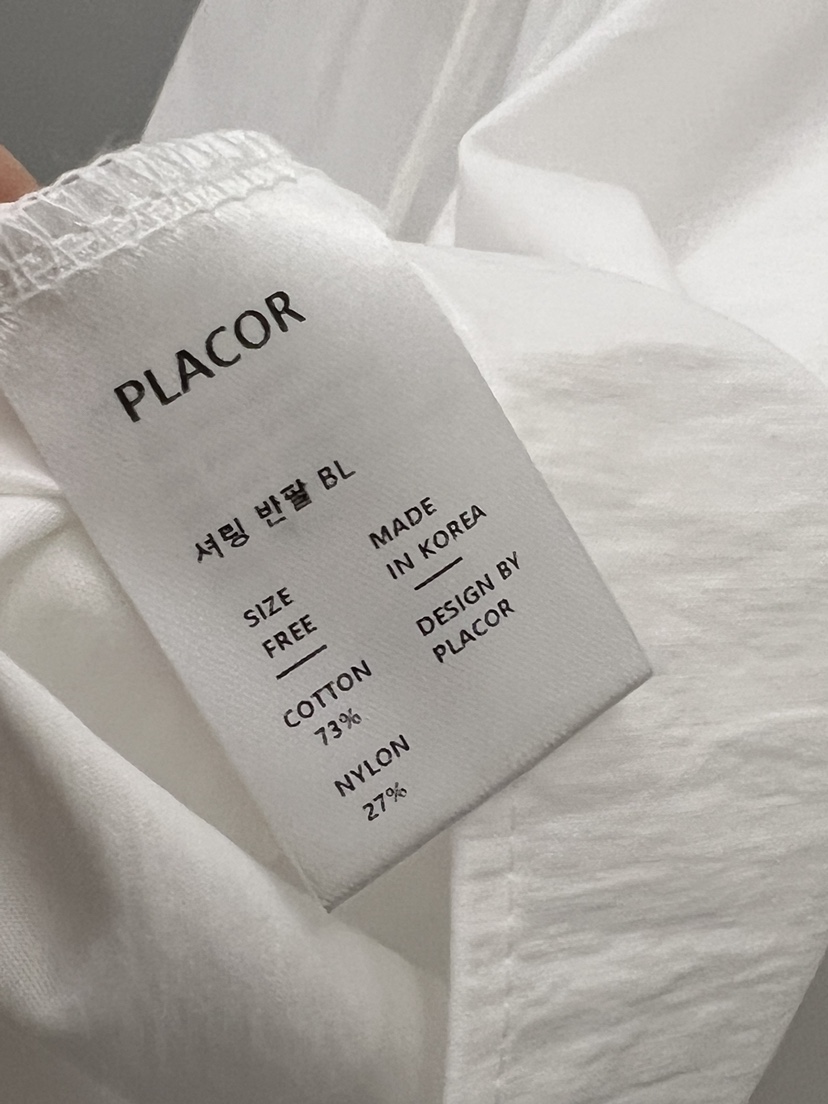 REGULARLY/PLACOR韓國直郵㊣女裝新品人氣推薦襯衫蕾絲衫褶皺REGULARLY/PLACOR襯衫/蕾絲衫