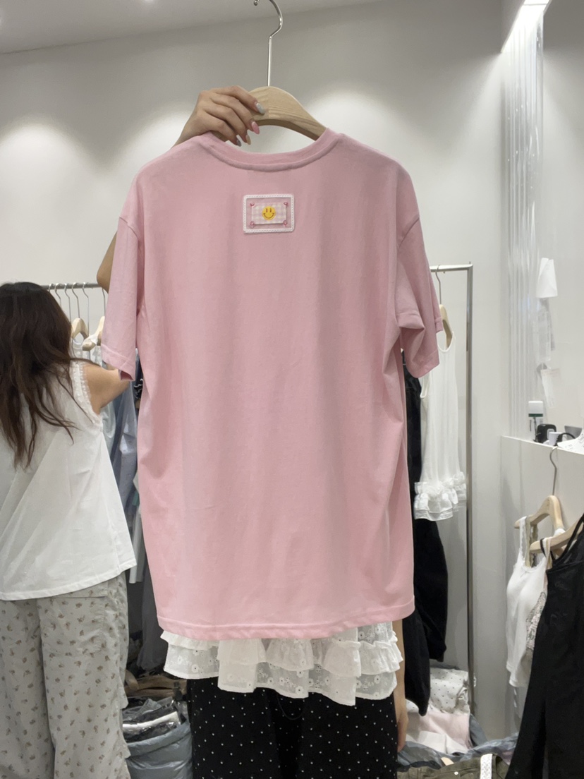 MIMME韓國直郵㊣東大門實拍女裝新款推薦時尚休閑人氣25春夏T恤MIMMET恤
