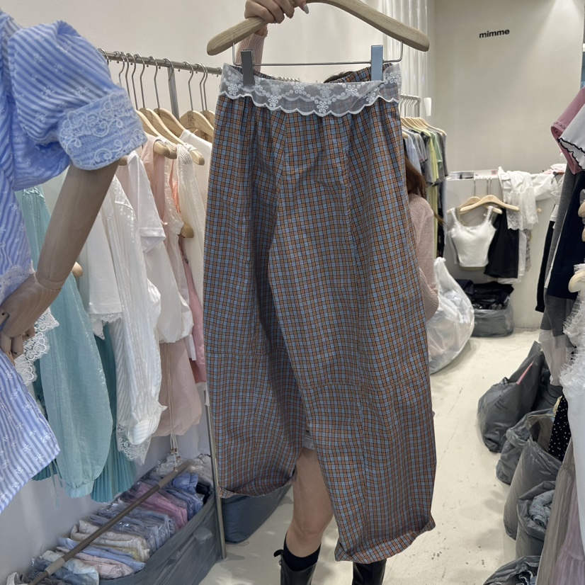 MIMME直郵韓國代購㊣女裝新品人氣休閑推薦時尚休閑褲不含腰帶MIMME休閑褲