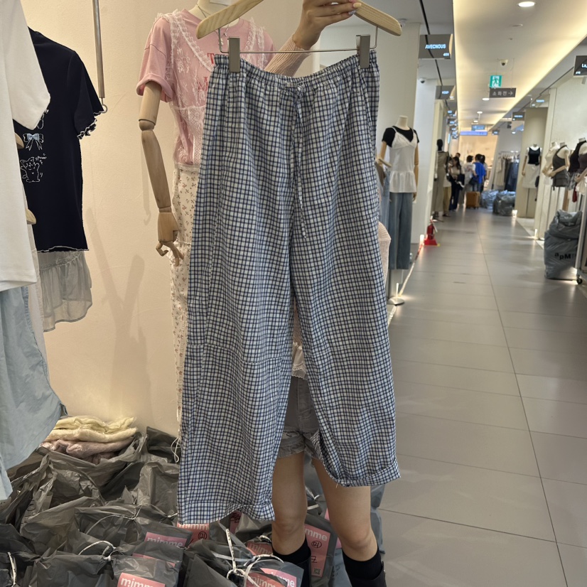 MIMME直郵韓國代購㊣女裝新品人氣休閑推薦時尚休閑褲不含腰帶MIMME休閑褲