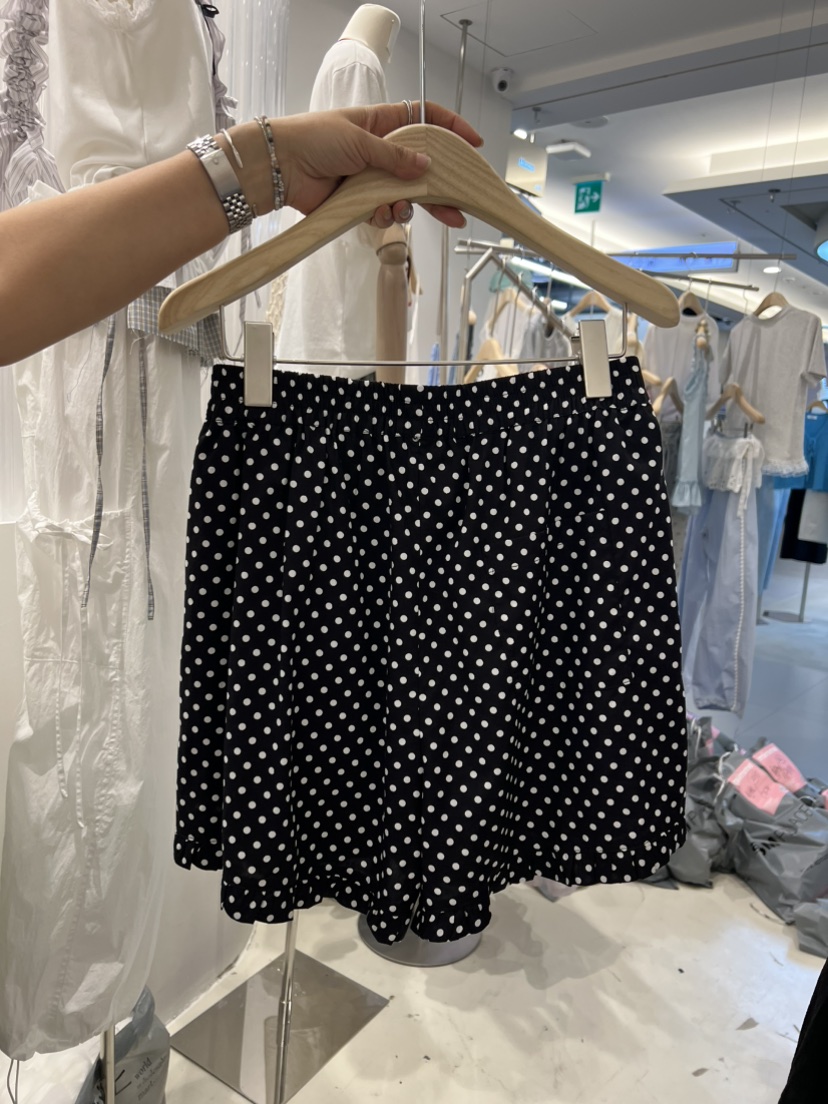MIMME韓國㊣直郵東大門代購女裝新品25春夏推薦熱賣短褲荷葉邊MIMME短褲