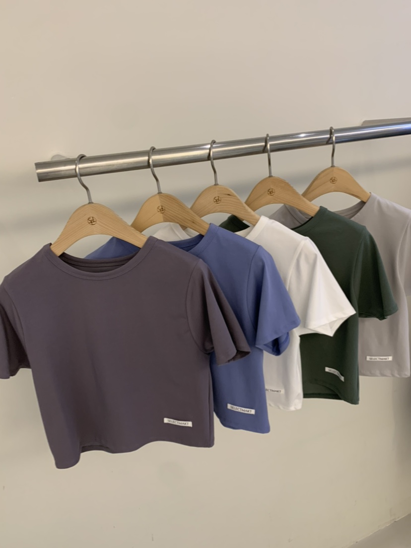 SELECT MARKET韓國㊣直郵東大門代購女裝新品時尚推薦25春夏T恤SELECT MARKETT恤