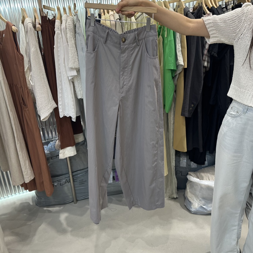 ALEGRE直郵韓國代購㊣女裝新品推薦休閑熱賣人氣時尚休閑褲ALEGRE休閑褲圖色1