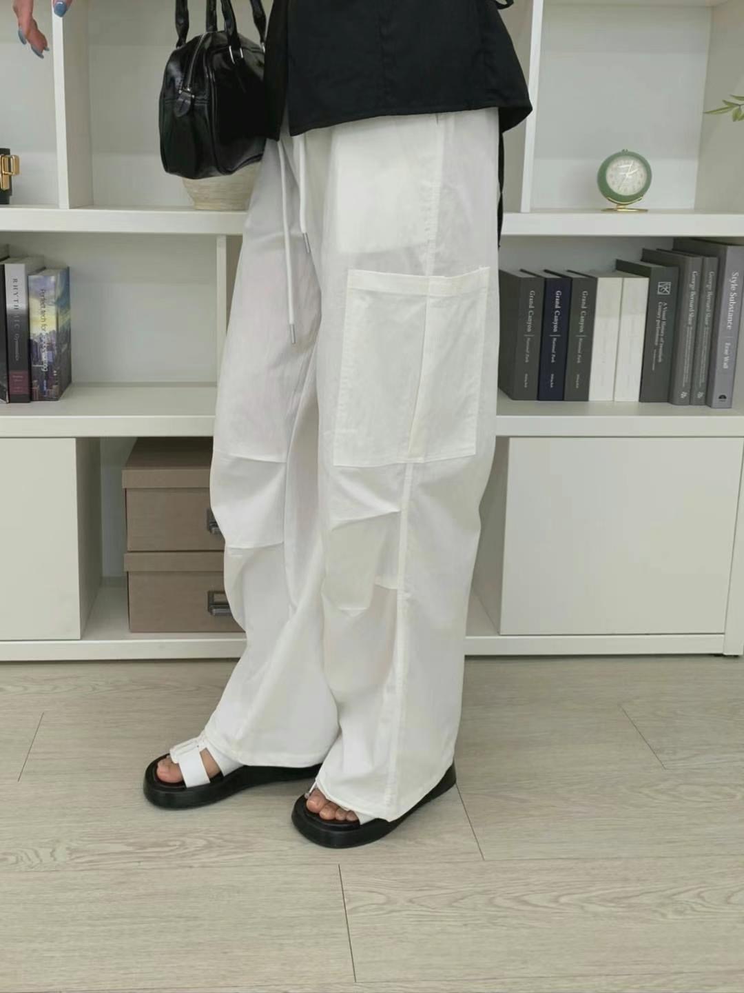 THEMAIN韓國直郵㊣女裝新款人氣休閑推薦熱賣25春夏時尚休閑褲THEMAIN休閑褲