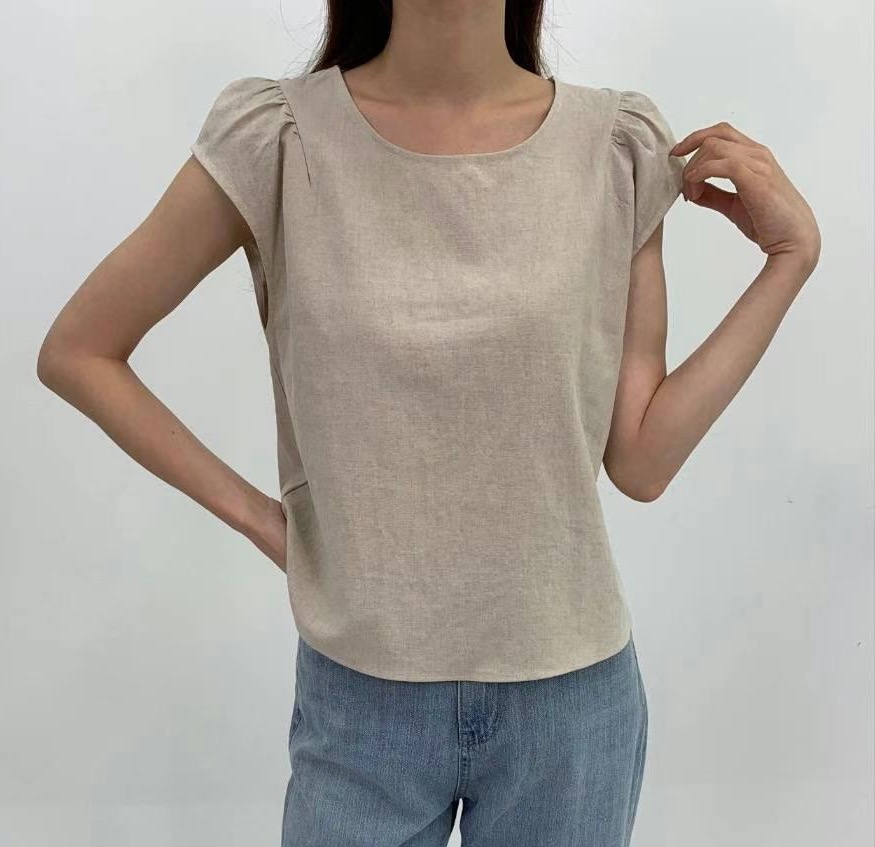 THEMAIN韓國直郵㊣東大門實拍女裝新款熱賣推薦時尚休閑T恤THEMAINT恤圖色2