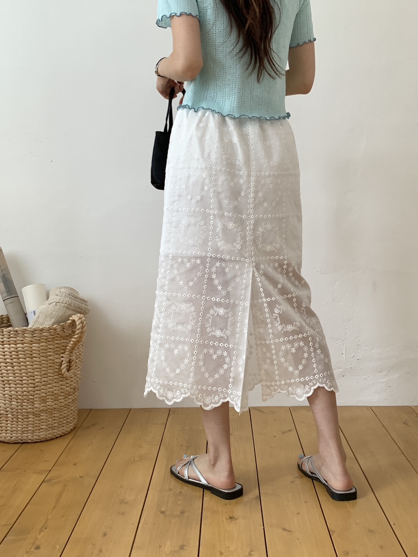 RE:OPENING韓國㊣直郵東大門代購女裝新品熱賣時尚休閑長裙RE:OPENING長裙