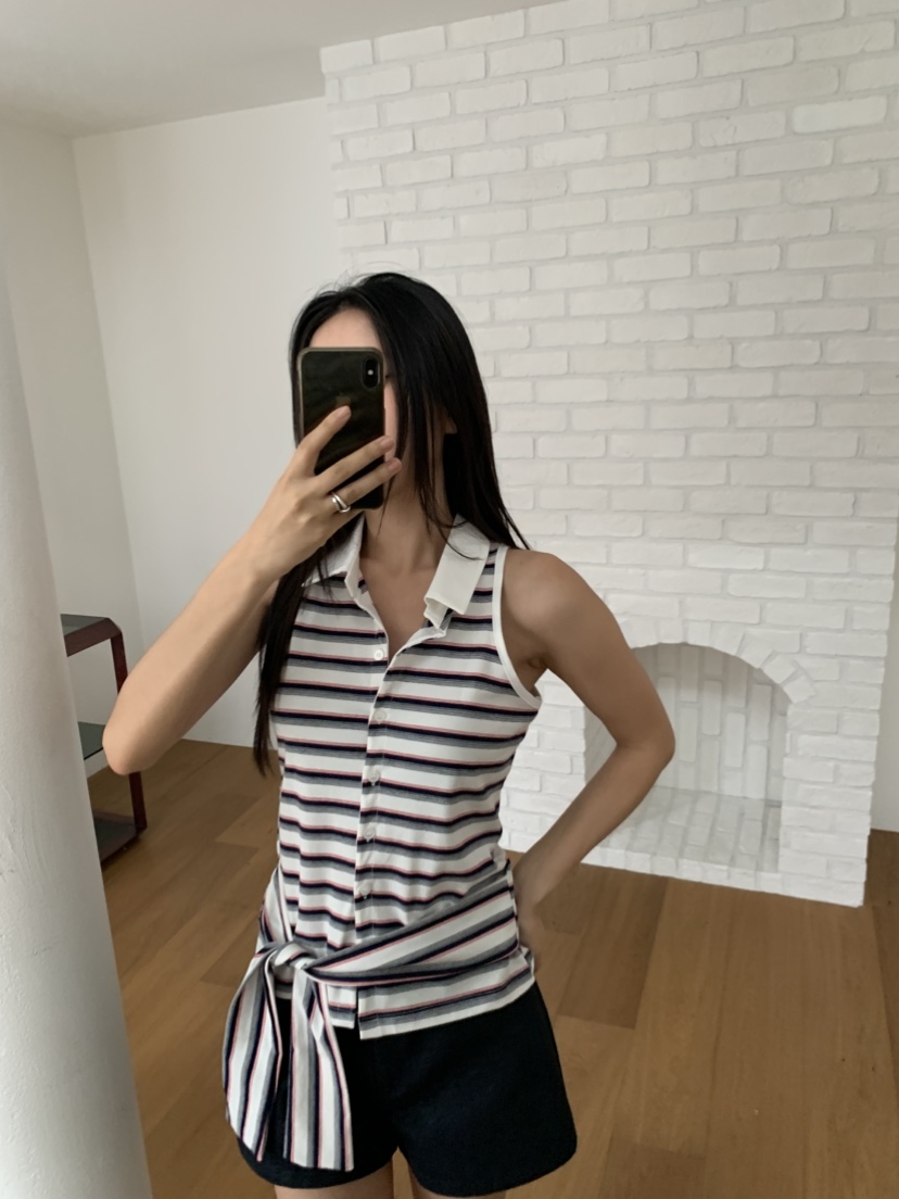 MURMUR韓國直郵㊣東大門實拍女裝新款人氣熱賣25春夏吊帶背心MURMUR吊帶/背心圖色2