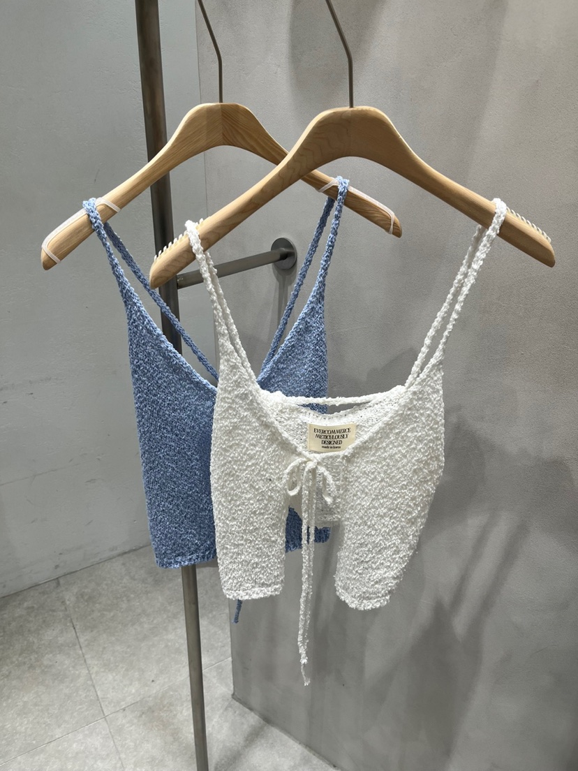 EVERCOMMERCE METICULOUSLY DESIGNED韓國㊣直郵東大門代購女裝新款推薦吊帶背心緊身EVERCOMMERCE METICULOUSLY DESIGNED吊帶/背心