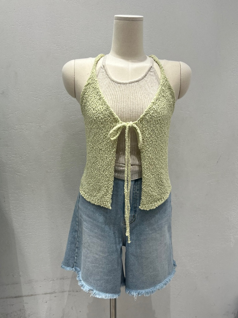 EVERCOMMERCE METICULOUSLY DESIGNED韓國㊣直郵東大門代購女裝新款推薦吊帶背心緊身EVERCOMMERCE METICULOUSLY DESIGNED吊帶/背心