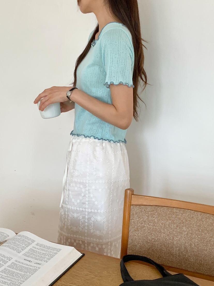 RE:OPENING韓國直郵㊣東大門實拍女裝新款時尚熱賣休閑人氣T恤RE:OPENINGT恤