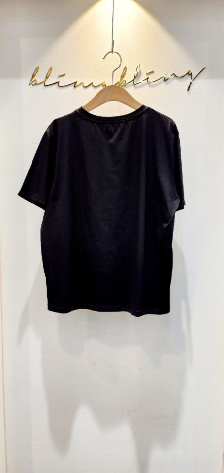 BLING BLING-S韓國直郵㊣東大門實拍女裝新品25春夏推薦T恤BLING BLING-ST恤
