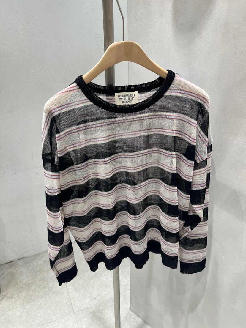 EVERCOMMERCE METICULOUSLY DESIGNED直郵韓國代購㊣女裝新品25春夏針織衫EVERCOMMERCE METICULOUSLY DESIGNED針織衫