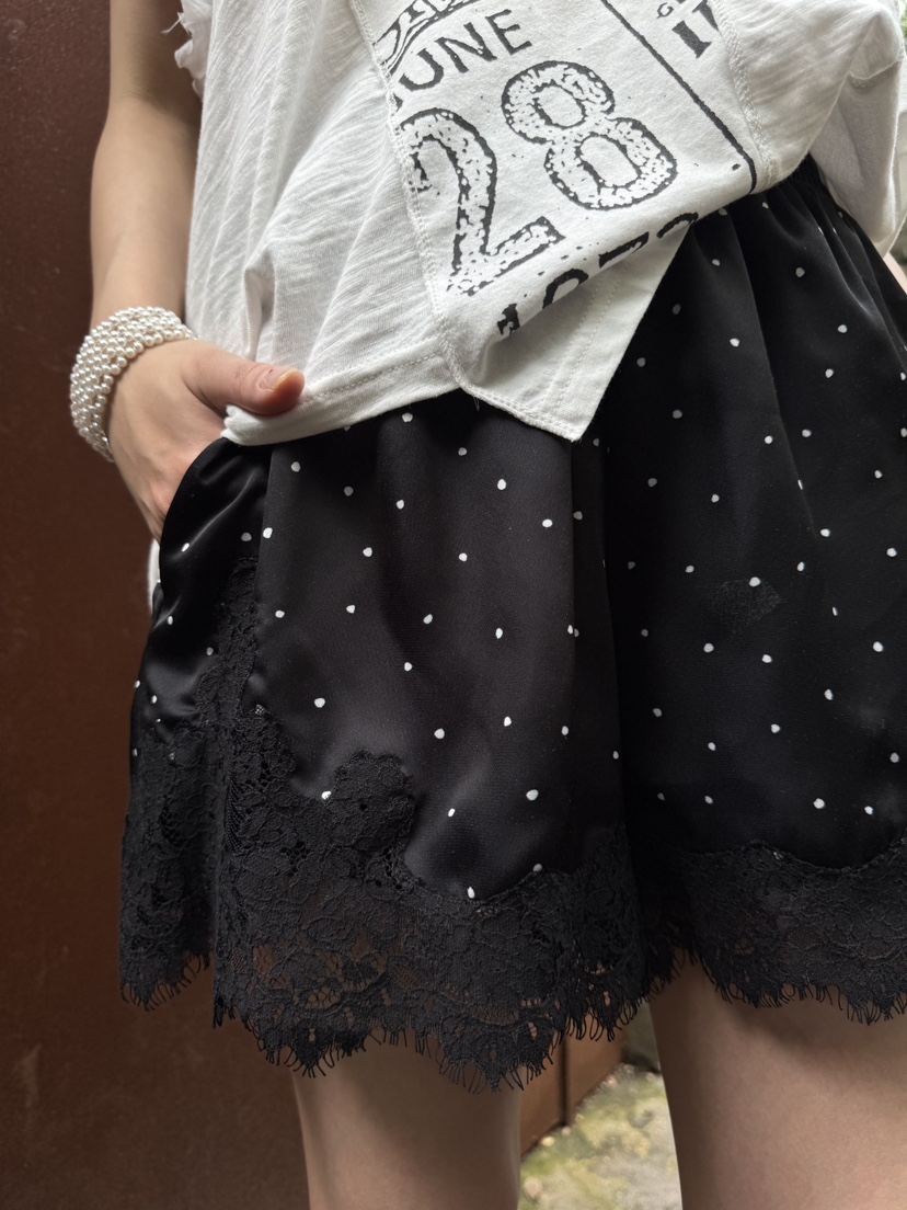FRANC—L韓國直郵㊣東大門實拍女裝新品人氣時尚25春夏短褲FRANC短褲