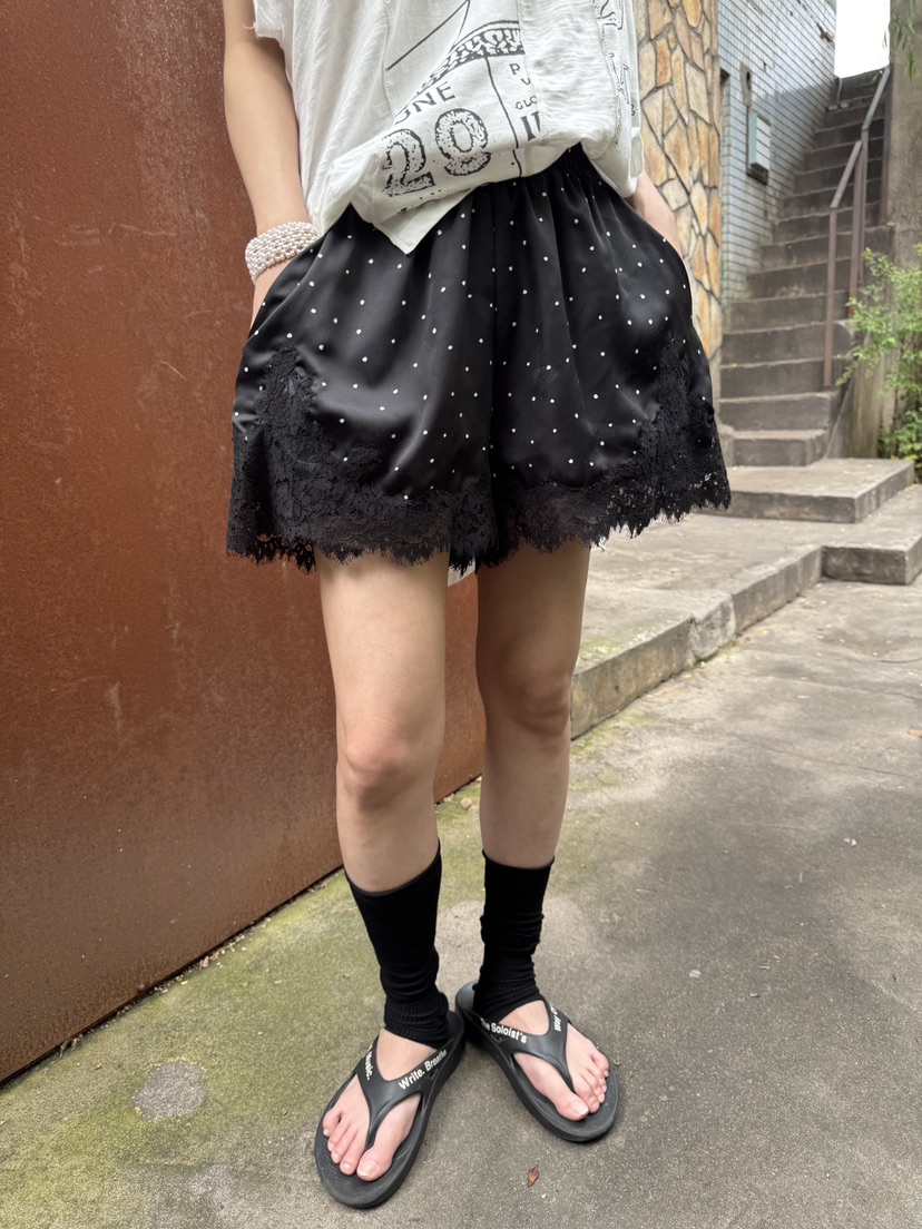 FRANC—L韓國直郵㊣東大門實拍女裝新品人氣時尚25春夏短褲FRANC短褲