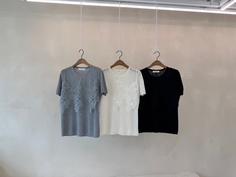 LAUNDRY直郵韓國代購㊣女裝新款熱賣時尚25春夏推薦針織衫刺繡LAUNDRY針織衫
