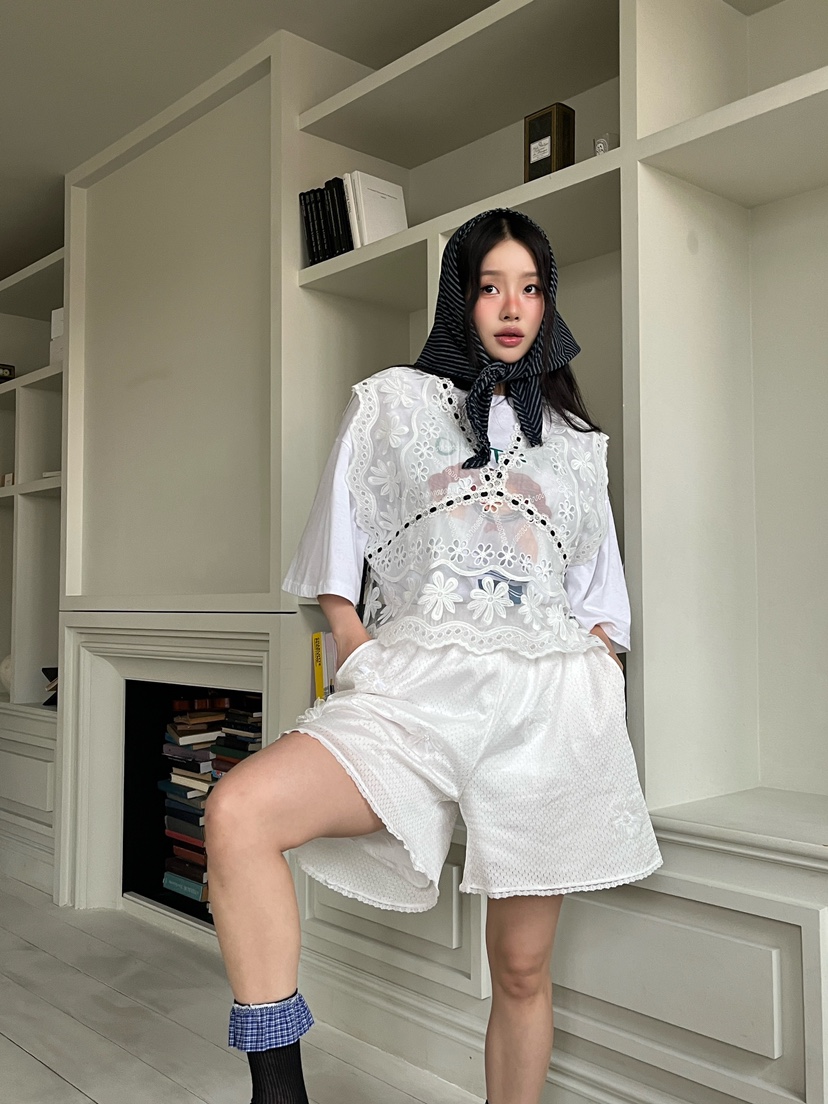 MAISONDEGLORY韓國直郵㊣女裝新款時尚吊帶背心不含內搭蕾絲MAISON DE GLORY吊帶/背心