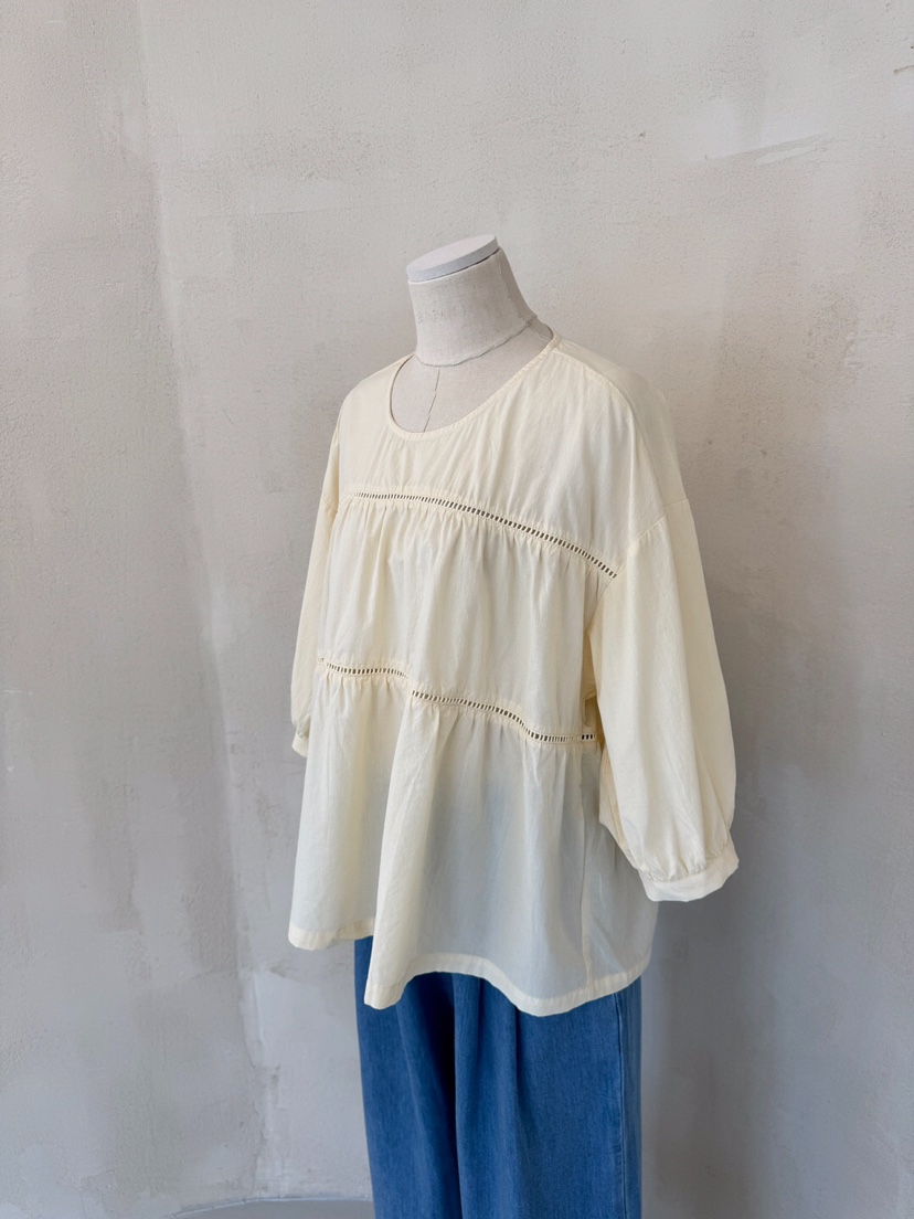 LAUNDRY韓國㊣直郵東大門代購女裝新品推薦時尚休閑襯衫蕾絲衫LAUNDRY襯衫/蕾絲衫