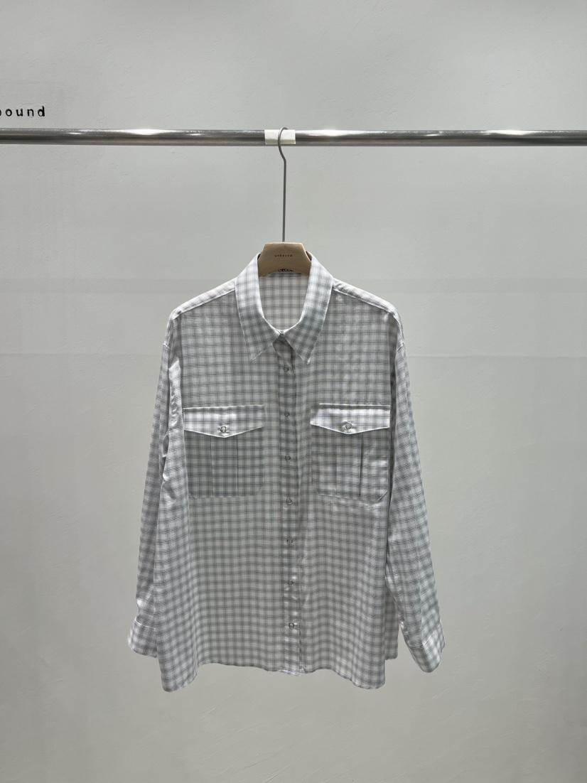 UNBOUND直郵韓國代購㊣女裝新品休閑推薦25春夏熱賣襯衫蕾絲衫UNBOUND襯衫/蕾絲衫
