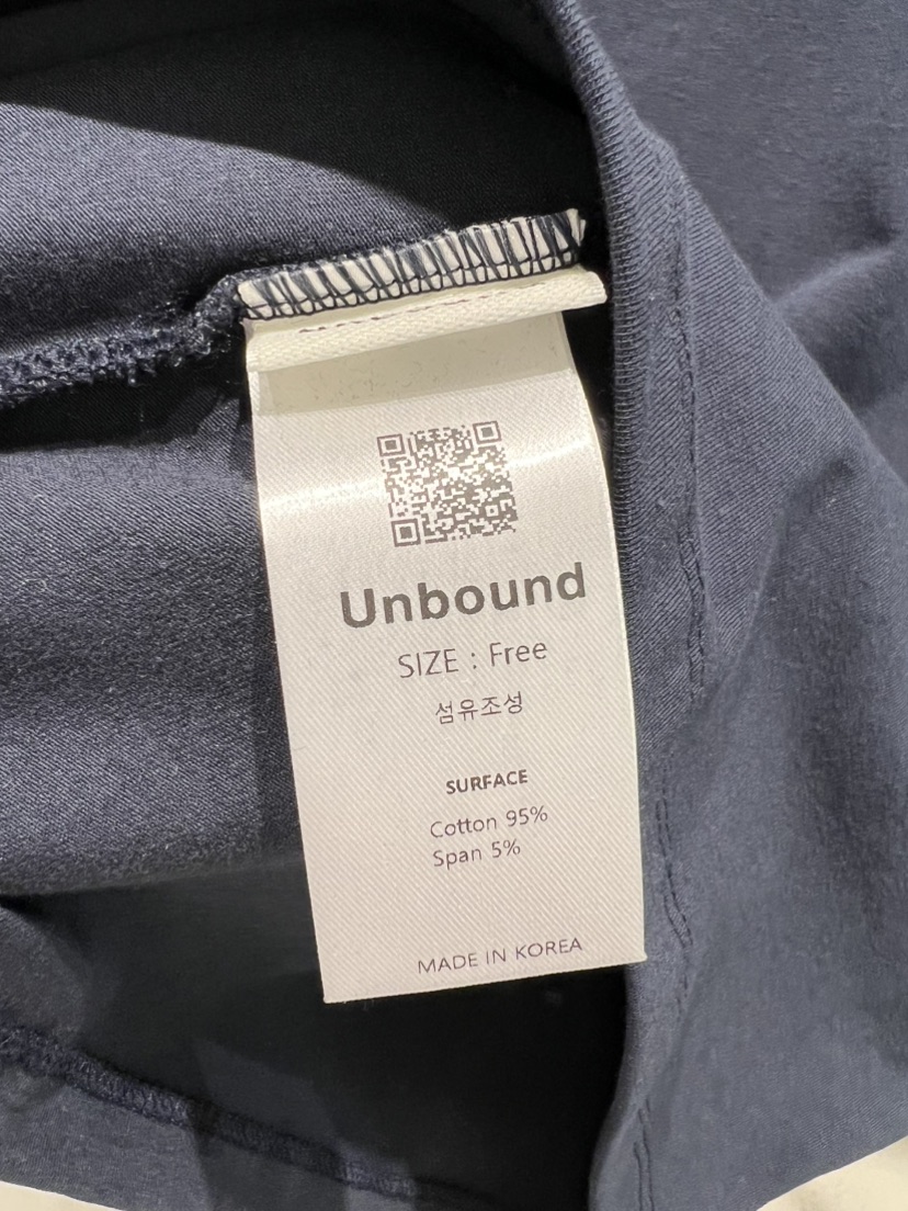 UNBOUND韓國直郵㊣女裝新品時尚25春夏熱賣人氣T恤不含內搭UNBOUNDT恤