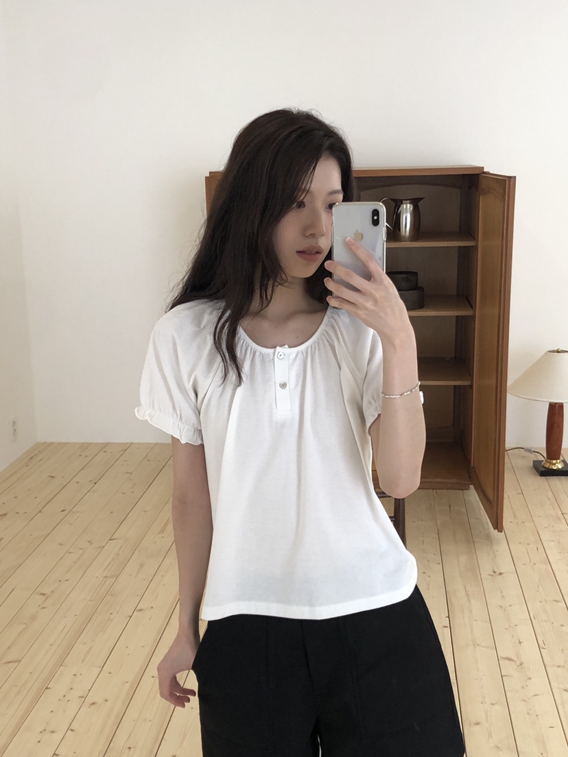 ERUME韓國直郵㊣女裝新款熱賣時尚人氣25春夏推薦襯衫蕾絲衫ERUME襯衫/蕾絲衫