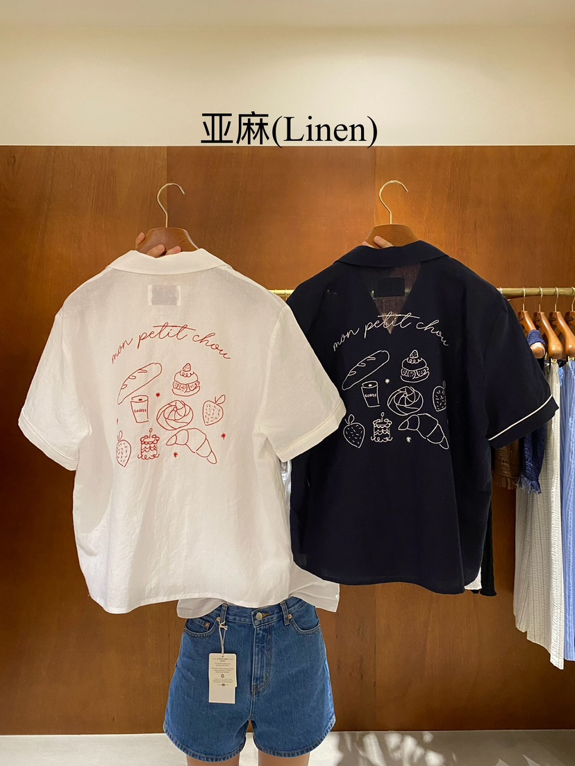 HEBON韓國直郵㊣東大門實拍女裝新款推薦休閑時尚襯衫蕾絲衫HEBON襯衫/蕾絲衫