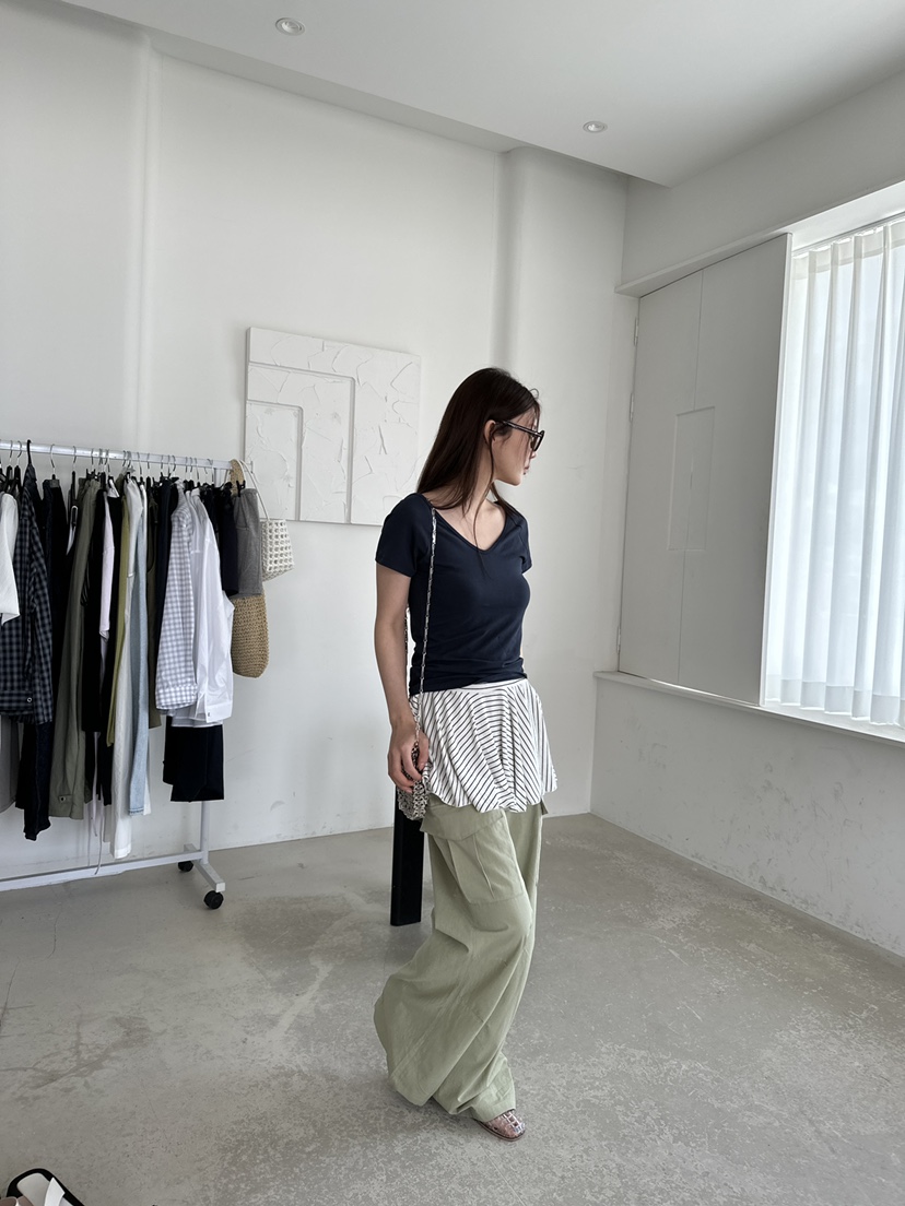 UNBOUND韓國直郵㊣東大門實拍女裝新款休閑熱賣時尚人氣休閑褲UNBOUND休閑褲